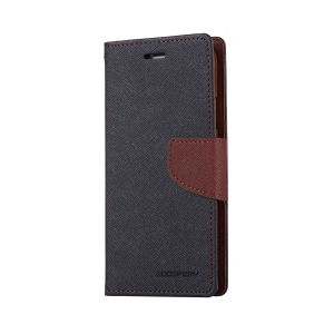 Samsung Galaxy Note 9 Goospery Mercury Fancy Diary - Black/Brown