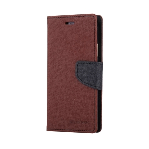 Samsung Galaxy S10e Goospery Mercury Fancy Diary - Brown/Black