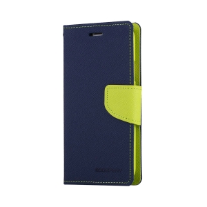 Samsung Galaxy S10e Goospery Mercury Fancy Diary - Navy/Lime