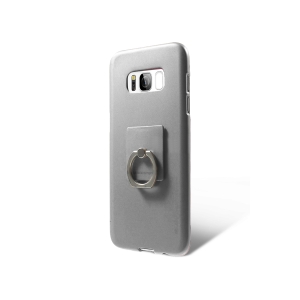 Samsung Galaxy S8 Goospery Mercury i-Jelly with Ring - Gray
