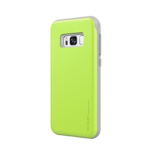 Samsung Galaxy S8 Goospery Mercury Sky Slide Bumper - Lime/Gray