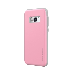 Samsung Galaxy S8 Plus Goospery Mercury Sky Slide Bumper - Pink/Gray