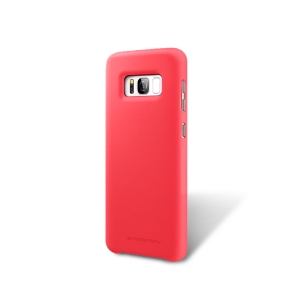 Samsung Galaxy Note 8 Goospery Mercury Soft Feeling Jelly Case - Red