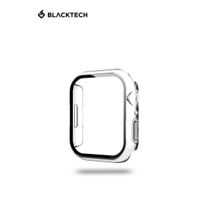 Google Pixel Watch BLACKTECH Case With Tempered Glass - Clear