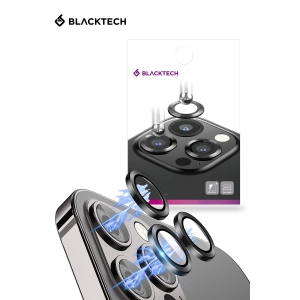 iPhone 11 BLACKTECH Aluminum Alloy Camera Glass - Black