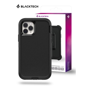 Google Pixel 7 BLACKTECH Defender with Separable Clip - Black