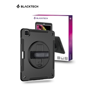 Samsung Galaxy Tab S7FE/S7 Plus/S8 Plus BLACKTECH Defender Case - Black