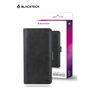 Vivo Y3s BLACKTECH Centurion Wallet Case - Black