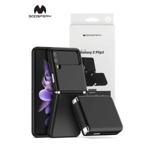 Samsung Galaxy Z Flip 3 Goospery Mercury Fard - Black