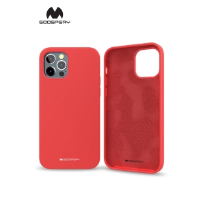 iPhone 7/8/SE/SE2/SE3 Goospery Mercury Silicone Case - Red
