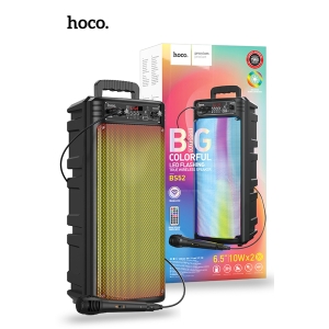 Hoco BS52 Billowing Bluetooth Speaker With Microphone - Black