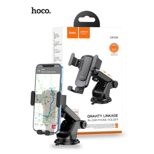 Hoco CA104 Gravity Stretch Car Holder - Black