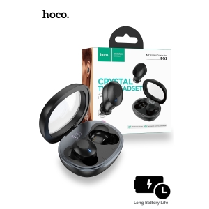 Hoco EQ3 7 Hours Smart True Wireless Earphones - Black
