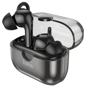 Hoco EW22 Physical Noise Cancelling Wireless Earphones - Black Hoco EW22 Physical Noise Cancelling Wireless Earphones - Black Hoco EW22 Physical Noise Cancelling Wireless Earphones - Black