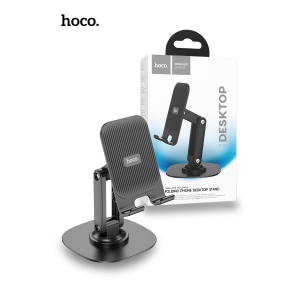 Hoco HD6 Winner Dual Axis Rotating Desktop Stand - Black