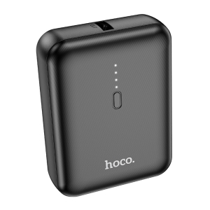 Hoco J96 5000mAh Small Power Bank - Black