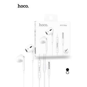 Hoco M101 Max Crystal 3.5mm Handsfree - White