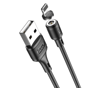 Hoco X52 Magnetic USB-A To Micro-USB Charging Cable - Black
