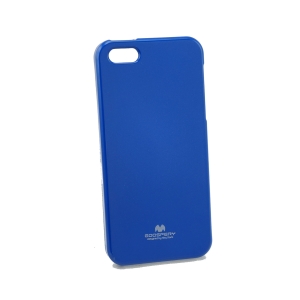 iPhone 5/5S/SE Goospery Mercury Pearl Jelly  - Blue
