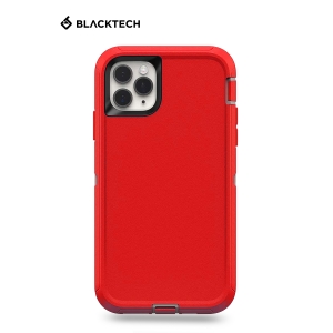 iPhone 13 Pro Max BLACKTECH Silicone Commander - Red