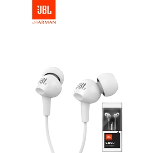 JBL C100SI IN-EAR Headphone and Microphone - White