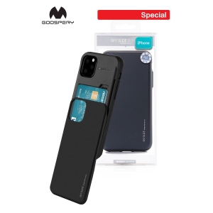 Samsung Galaxy Note 20 Goospery Mercury Sky Slide Bumper - Black/Black