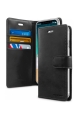 iPhone 15 Pro Goospery Mercury Blue Moon Diary - Black