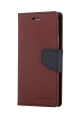 Samsung Galaxy Note 9 Goospery Mercury Fancy Diary - Brown/Black