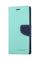 Samsung Galaxy S7 Edge Goospery Mercury Fancy Diary - Mint/Navy