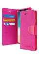 Samsung Galaxy S10e Goospery Mercury Canvas Diary - Pink/Pink