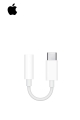 Apple USB-C to 3.5mm Headphone Jack Adapter A2049 - White