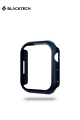 Apple Watch 7/8 45mm BLACKTECH Case With Tempered Glass - Midnight Blue