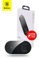 Baseus 15W 2in1 Simple Phone and Airpods Qi Wireless Charger - Black