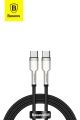 Baseus Zinc Alloy Metal Cable USB-C to USB-C 100W 100cm - Black