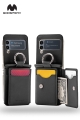 Samsung Galaxy Z Flip 4 Goospery Mercury Flex Diary - Black