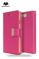 iPhone 16 Goospery Mercury Rich Diary - Hot Pink