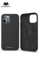 iPhone 16 Goospery Mercury Silicone Case - Black