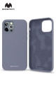 iPhone 14 Pro Max Goospery Mercury Silicone Case - Lavender Grey