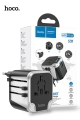 Hoco AC5 Dual USB Universal Charger Adapter - Black