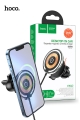 Hoco CW42 15W Magnetic Discovery Wireless Charger Air Vent Car Holder - Black