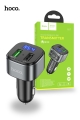 Hoco E67 QC3.0 Car Bluetooth MP3 FM Transmitter Charger - Black