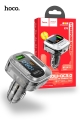 Hoco E75 PD30W QC3.0 Car Bluetooth MP3 FM Transmitter Charger - Black