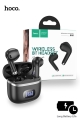 Hoco EQ1 7 Hours Music Guide True Wireless Earphones - Black