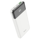 Hoco J102 PD20W QC3.0 10000mAh Ultra Thin Cool Figure Power Bank - White