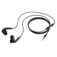 Hoco M101 Pro Crystal 3.5mm Handsfree - Black