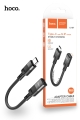 Hoco U107 USB-C Male To Lightning Female Adapter 6931474789983 - Black
