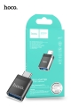 Hoco UA17 USB-C Male to USB-A Female OTG Adapter 6931474762016 - Black