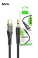 Hoco UPA25 USB-C to 3.5mm Cable 6931474791177 - Black