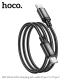 Hoco X89 USB-C to USB-C Braided Super Tough Cable 100cm - Black