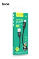 Hoco X89 USB-A to Micro-USB Braided Super Tough Cable 100cm - Black